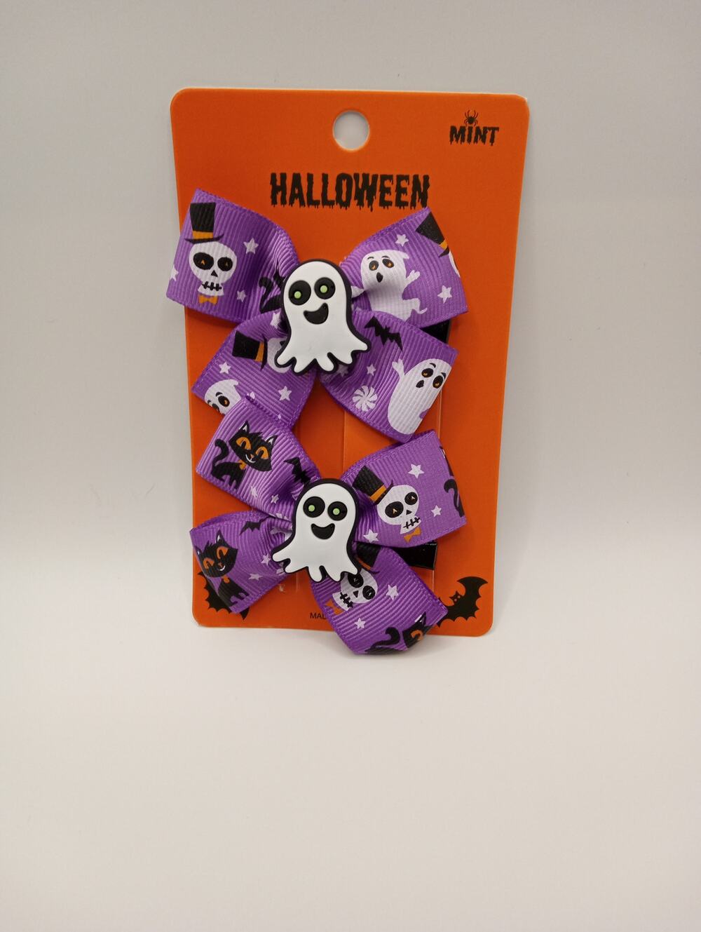 HALLOWEEN BOWS CLAW CLIP 0941-0944